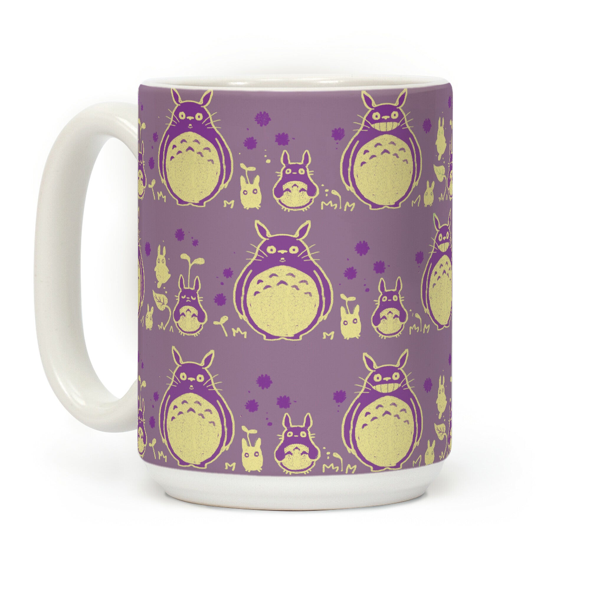 Totoro Pattern Coffee Mug
